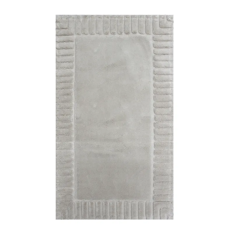 Nova Home Lasan Cotton Bath Rug - Beige (Available In Sizes) product thumbnail 4
