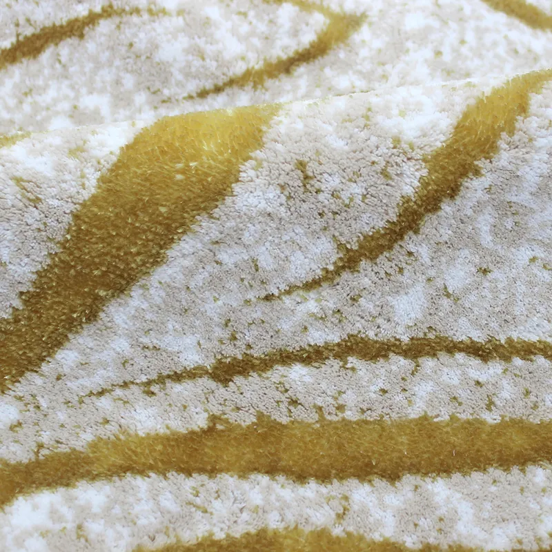 Nova Home Zetra Cotton Bath Rug - 60x100 Cm - Gold product thumbnail 2