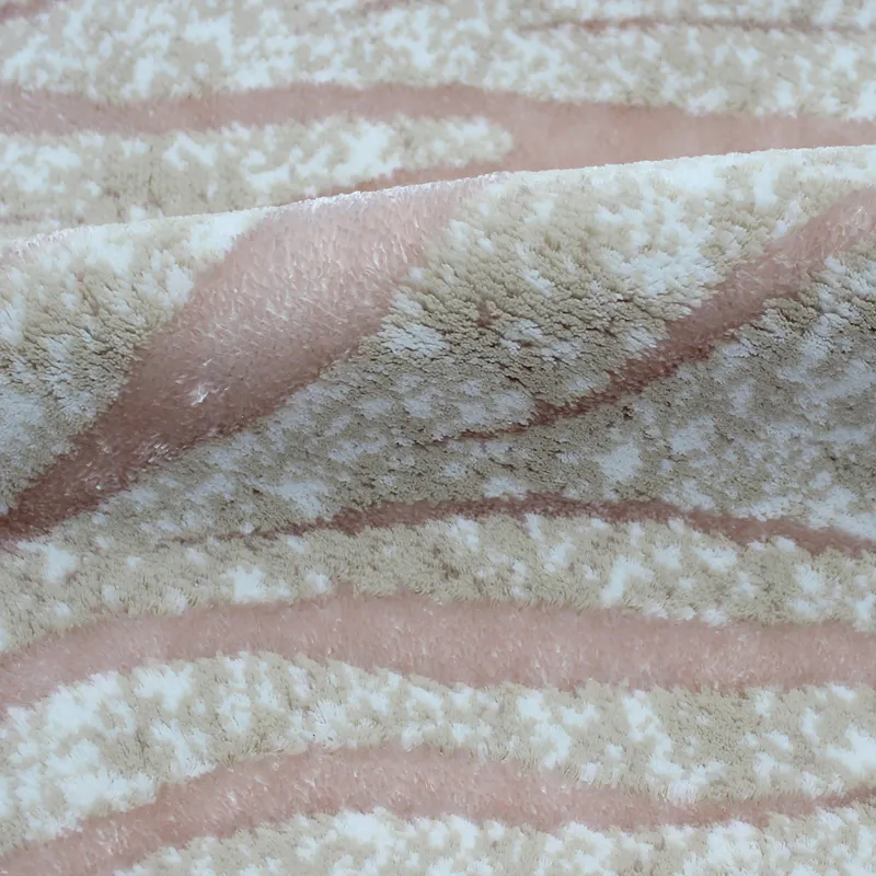Nova Home Zetra Cotton Bath Rug - 60x100 Cm - Powder product thumbnail 2