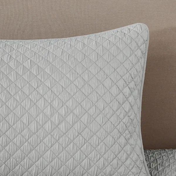 Nova Home Vivid Jaquard Bed Spread Set - Grey (Available In Sizes) product thumbnail 5
