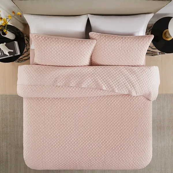 Nova Home Vivid Jaquard Bed Spread Set - 3Pcs - King & Super King - Simon product thumbnail 7