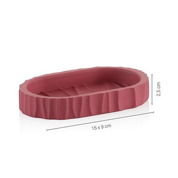 Kela Merida Soap Dish - Red product thumbnail 3