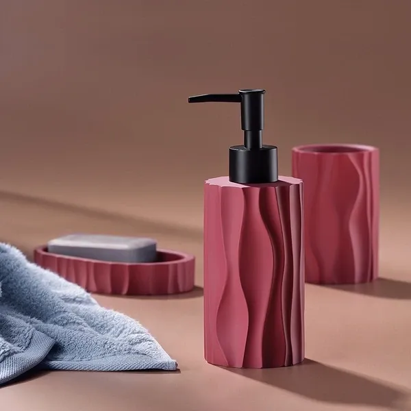 Kela Merida Liquid Soap Dispenser - 200 Ml - Red product thumbnail 2
