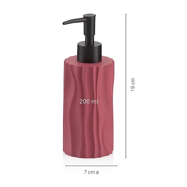 Kela Merida Liquid Soap Dispenser - 200 Ml - Red product thumbnail 3