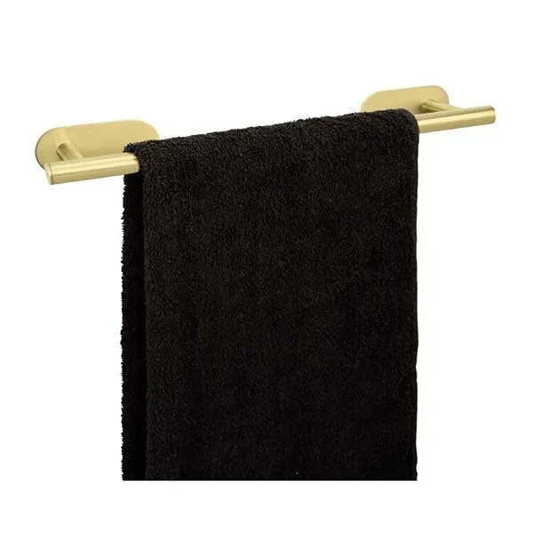 Wenko Orea Turbo-Loc Towel Rail - 40 Cm - Stainless Steel - Gold Matt product thumbnail 2