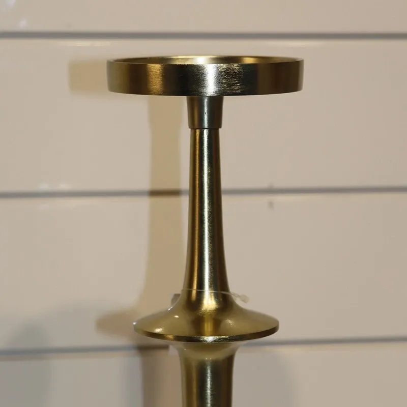 Weva Small White & Gold Candle Holder Flamelet product thumbnail 2