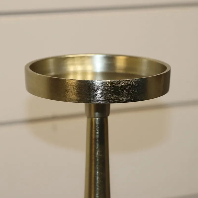 Weva Small White & Gold Candle Holder Flamelet product thumbnail 4