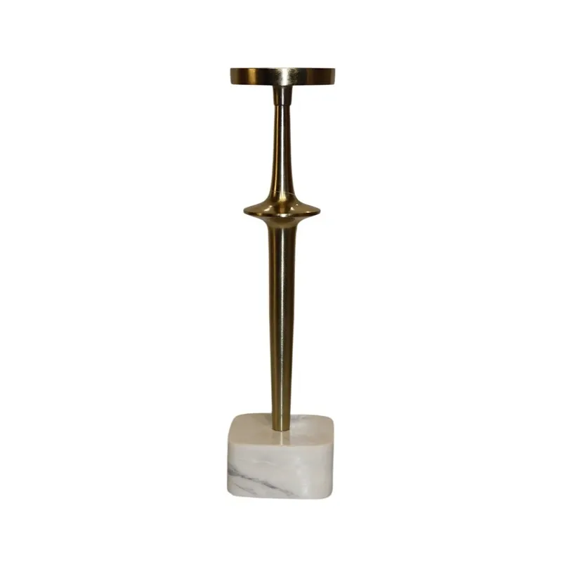 Weva Small White & Gold Candle Holder Flamelet product thumbnail 4