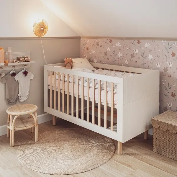Pinio Miloo Baby's Bed - Growing Bed With Mattress - 70x140 - Champagne product thumbnail 9
