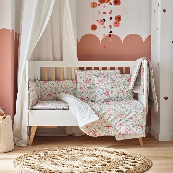 Pinio Swing Baby's Bed - Growing Bed With Mattress - 70x140 - White product thumbnail 10
