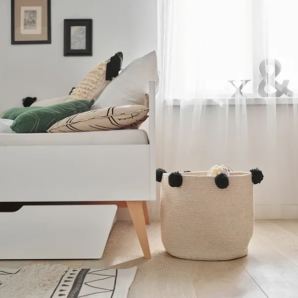 Pinio Swing Baby's Bed - Growing Bed With Mattress - 70x140 - White product thumbnail 13
