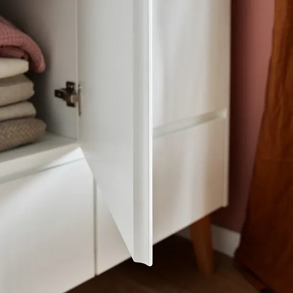 Pinio Swing 3-Door Baby Room Wardrobe - White product thumbnail 5