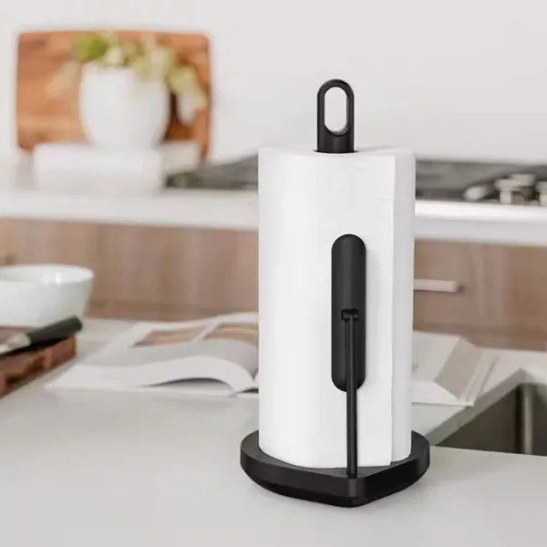 Simplehuman Stainless Steel Tension Arm Kitchen Roll Holder - Black product thumbnail 2
