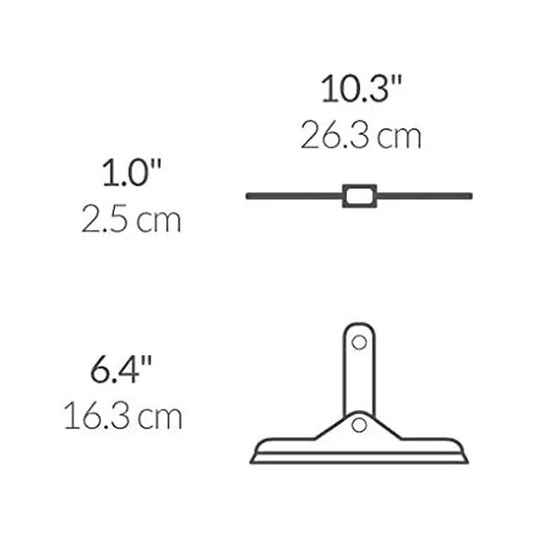 Simplehuman Foldaway Squeegee - Brushed product thumbnail 4