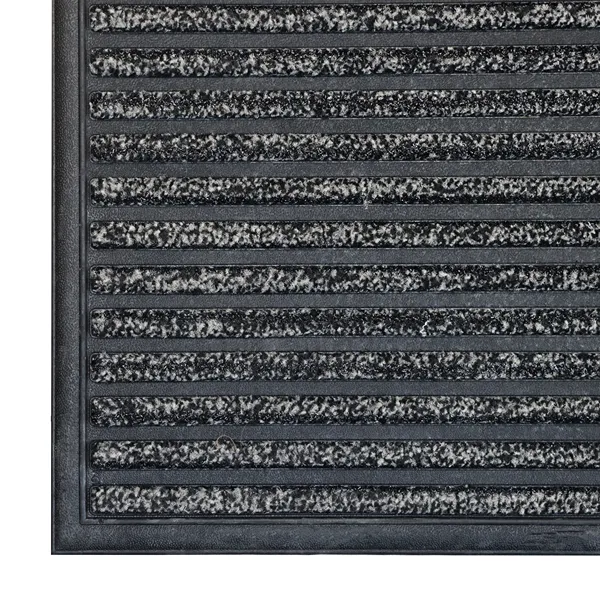 Nova Home Domino Outdoor Mat W & Rubber Backing - Grey (Available In Sizes) product thumbnail 2