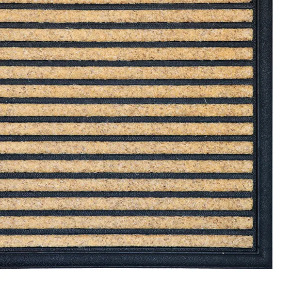 Nova Home Lini Outdoor Mat W & Rubber Backing - Brown (Available In Sizes) product thumbnail 2