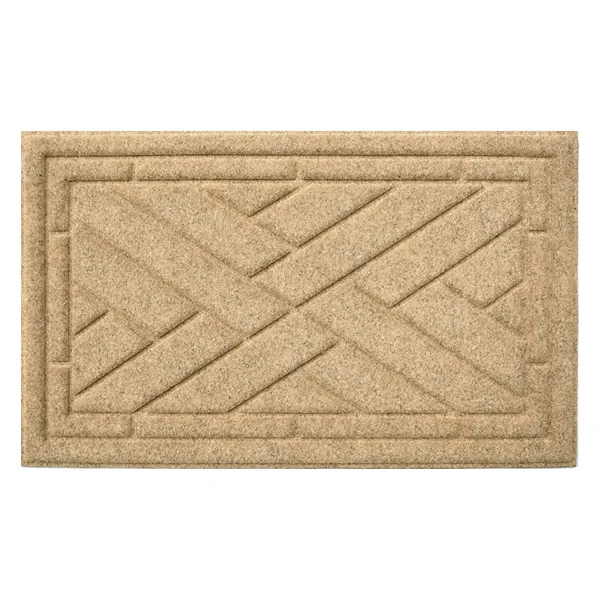 Nova Home Tangle Outdoor Mat W & Rubber Backing - 45x75 cm - Brown product thumbnail 4