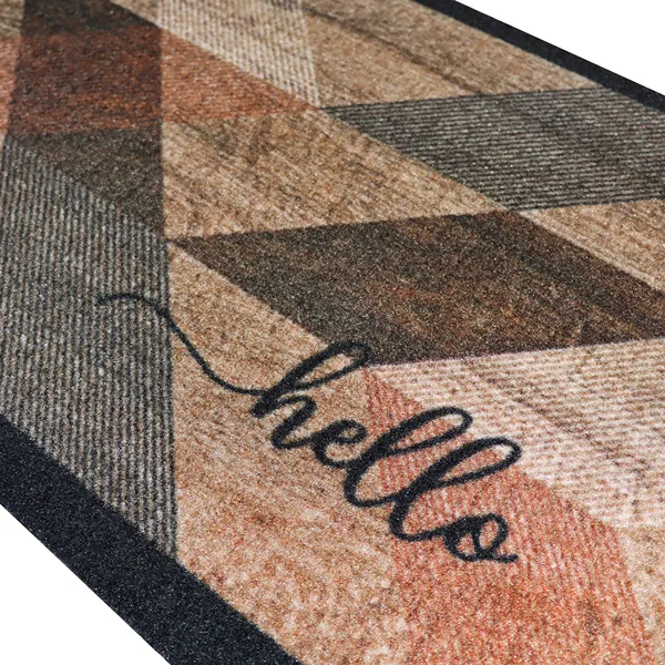 Nova Home Hola Outdoor Mat W & Rubber Backing - 45x75 cm - Multicolor product thumbnail 3