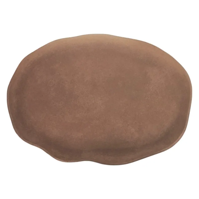 Weva Large Beige Uneven Flat Dish Tray "Earth Pride " product thumbnail 4