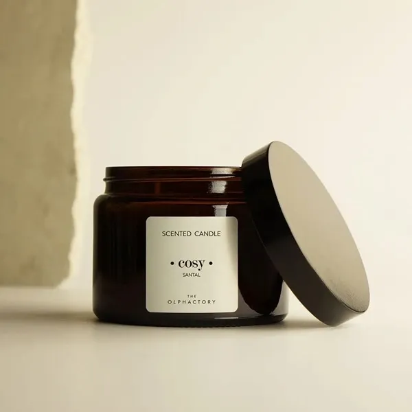 Ambientair Scented Candle The Olphactory - 40 Hours - 360 Gm - Santal product thumbnail 2