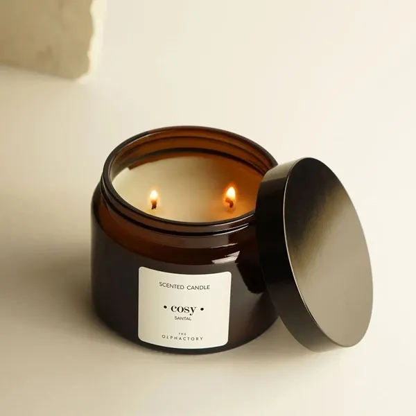 Ambientair Scented Candle The Olphactory - 40 Hours - 360 Gm - Santal product thumbnail 3