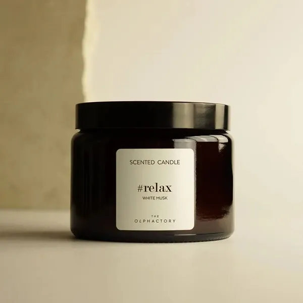 Ambientair Scented Candle The Olphactory - 40 Hours - 360 Gm - White Musk product thumbnail 4