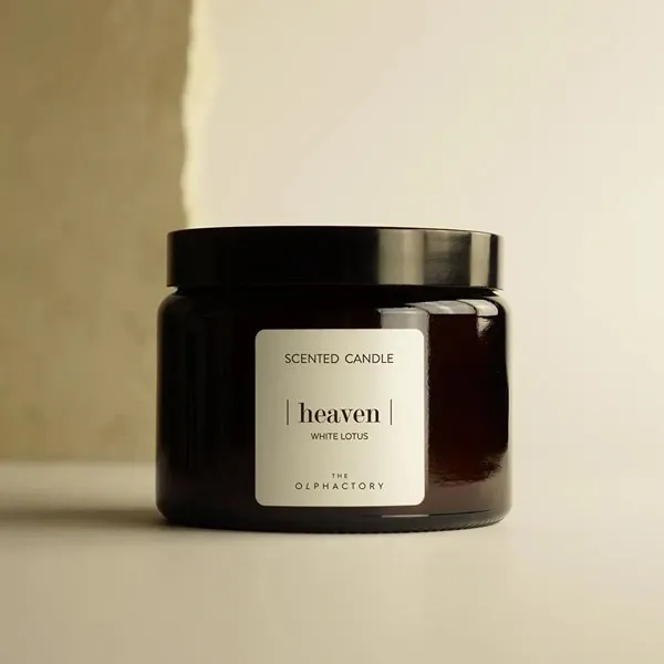 Ambientair Scented Candle The Olphactory - 40 Hours - 360 Gm - White Lotus product thumbnail 3