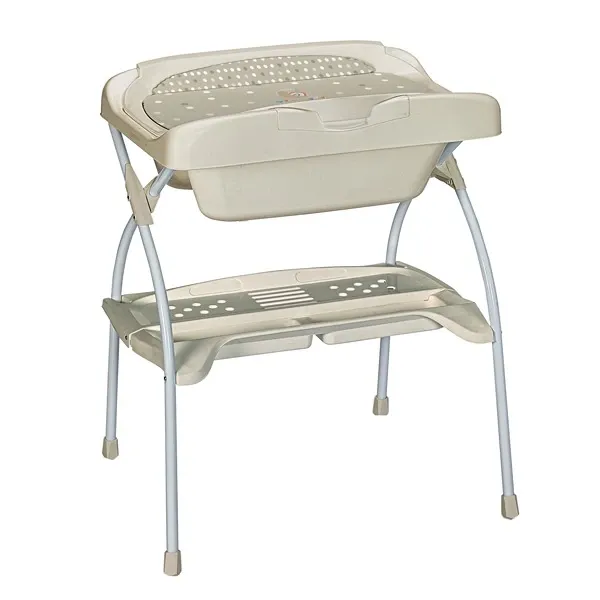 Baby Land Elios Little Snail Baby Bath Tub with Changing Table - Beige product thumbnail 4