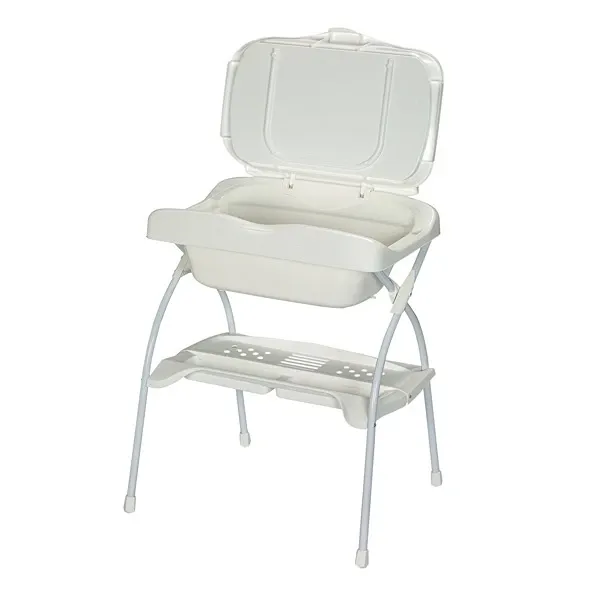 Baby Land Elios Little Snail Baby Bath Tub with Changing Table - Beige product thumbnail 4