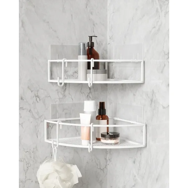 Umbra "Cubiko" Corner Shelf - Metal - White product thumbnail 2