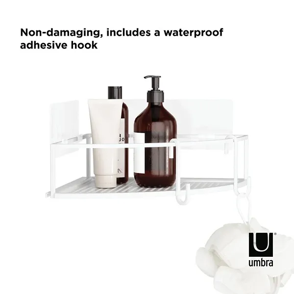 Umbra "Cubiko" Corner Shelf - Metal - White product thumbnail 3