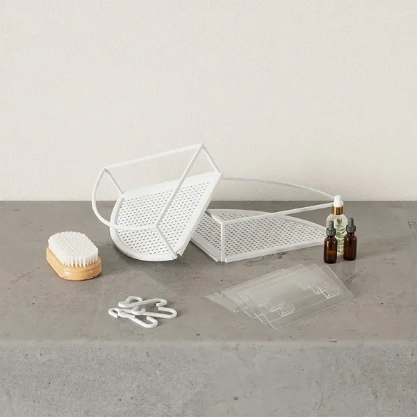 Umbra "Cubiko" Corner Shelf - Metal - White product thumbnail 7