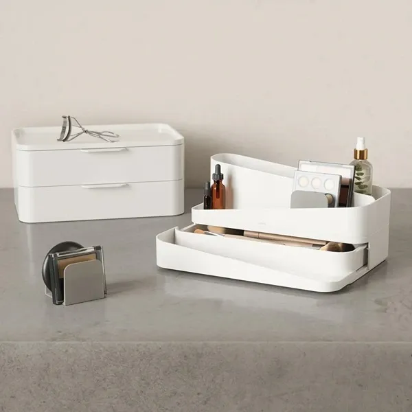 Umbra Glam Cosmetic Organizer - Large - White product thumbnail 3