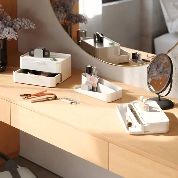 Umbra Glam Cosmetic Organizer - Large - White product thumbnail 5
