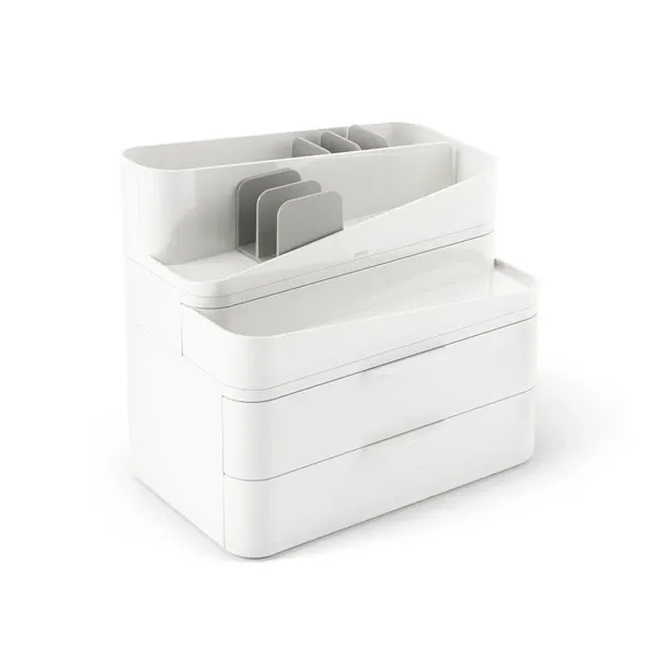Umbra Glam Cosmetic Organizer - Large - White product thumbnail 6