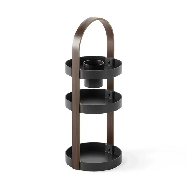 Umbra Bellwood Cosmetic Organizer - Wood - Black & Walnut product thumbnail 5