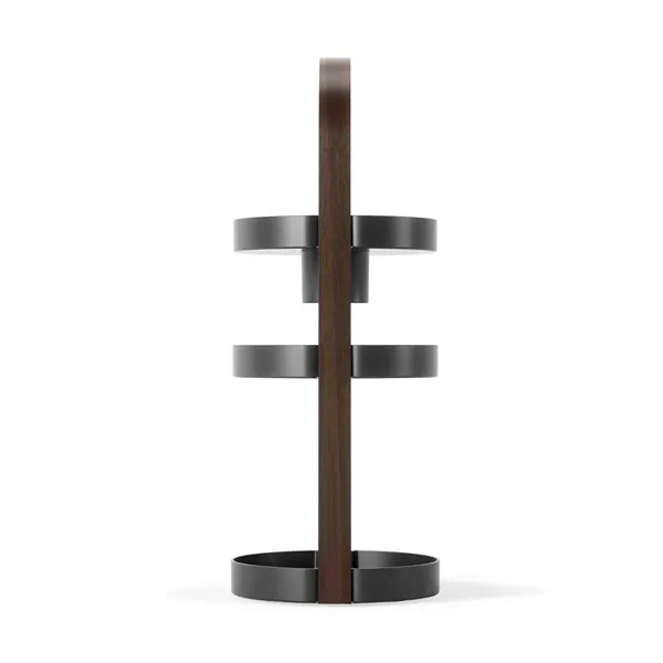 Umbra Bellwood Cosmetic Organizer - Wood - Black & Walnut product thumbnail 7