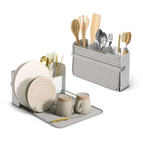 Umbra Sling Plastic Dish Rack - White product thumbnail 3