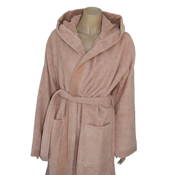 Weva Aurora Bath Robe - 100% Cotton - Pink (Available in sizes) product thumbnail 2