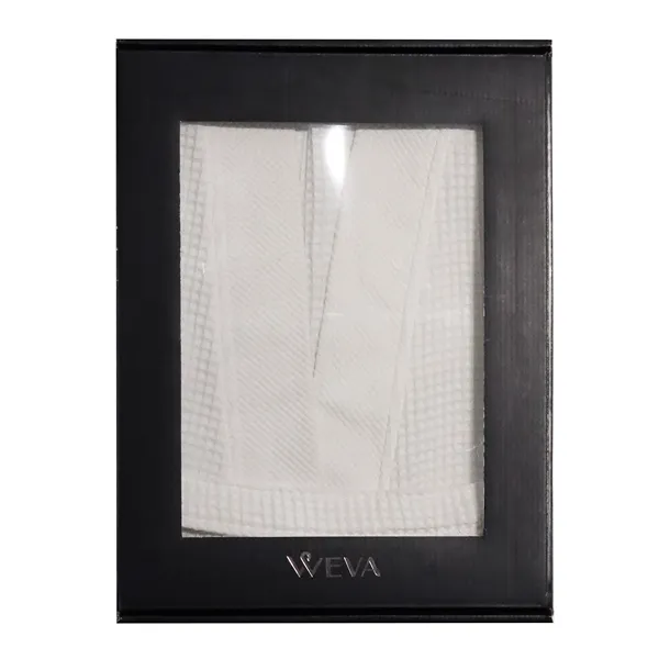 Weva Ethereal Bath Robe - 100% Cotton - White (Available in sizes) product thumbnail 10