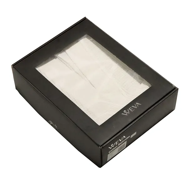 Weva Ethereal Bath Robe - 100% Cotton - White (Available in sizes) product thumbnail 4
