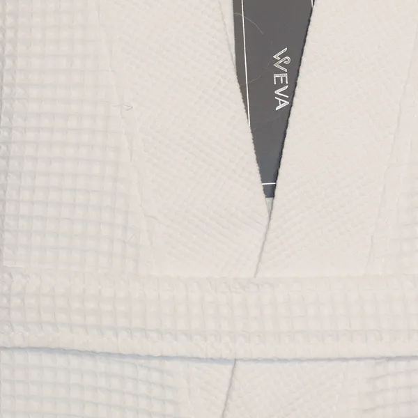 Weva Ethereal Bath Robe - 100% Cotton - White (Available in sizes) product thumbnail 5
