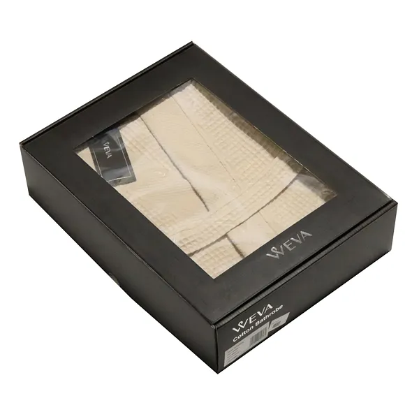 Weva Ethereal Bath Robe - 100% Cotton - Linen (Available in sizes) product thumbnail 5