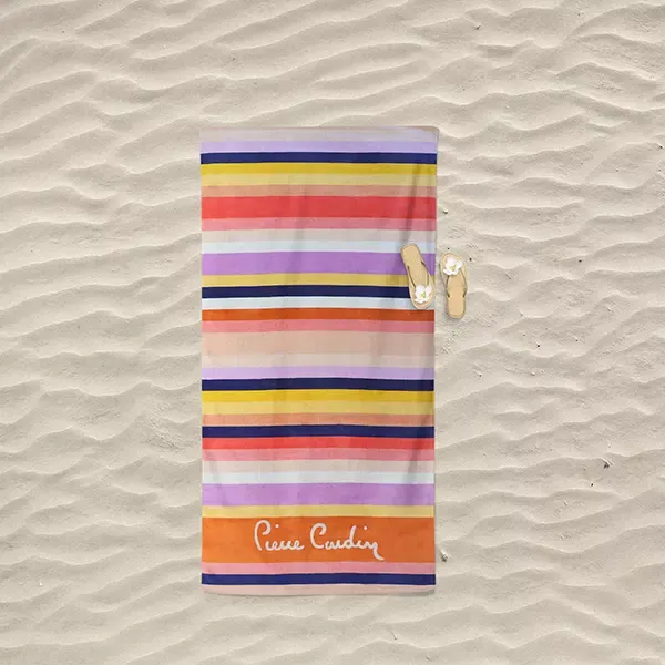 Pierre Cardin Coast Beach Towel - 100% Cotton - 90x170 Cm - Multicolor product thumbnail 2