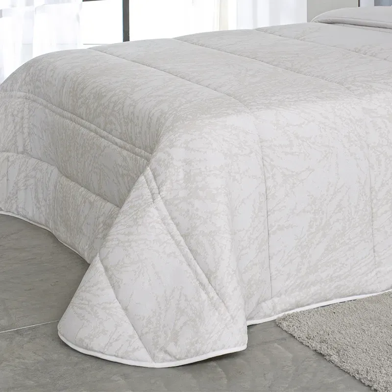 Nova Home Gallagher Spanish Jaquard Comforter Set - 6pcs - King & Super King - Beige product thumbnail 2