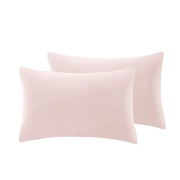 Nova Home Fleurfur Winter Jaquard Fur Comforter Set - King & Super King - 6Pcs - Pink product thumbnail 9