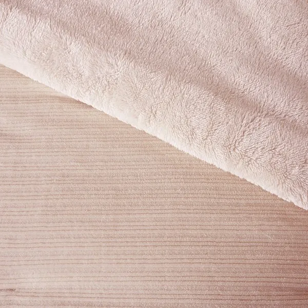 Nova Home Cozy Warm Velvet Blush Flannel Comforter - Rose (Available in Sizes) product thumbnail 4