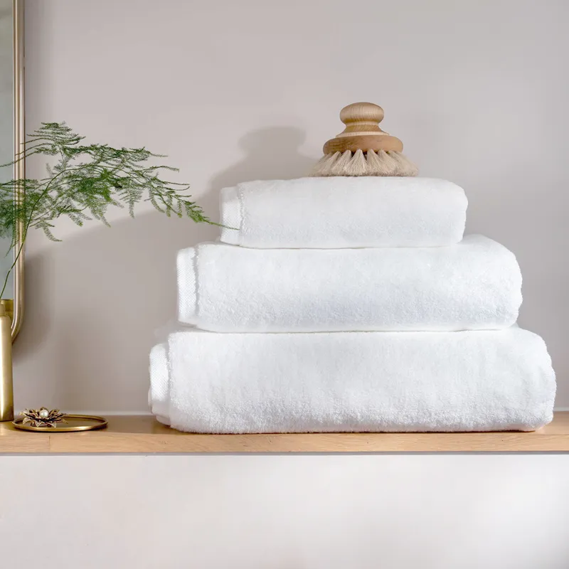 Nova Home Egyptian Towel - 100% Cotton - White (Available In Sizes) product thumbnail 2