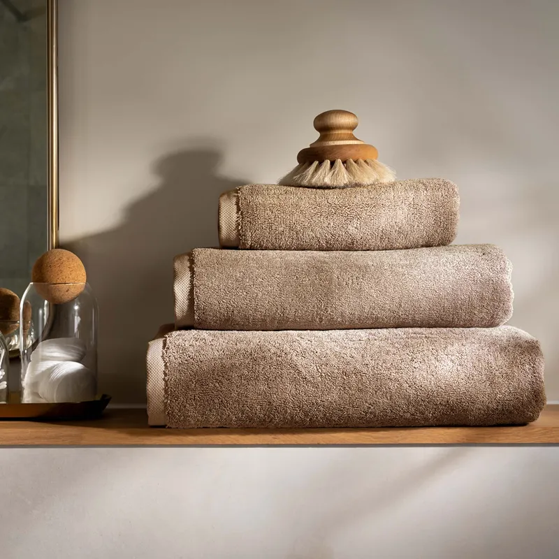 Nova Home Egyptian Towel - 100% Cotton - Beige (Available In Sizes) product thumbnail 2