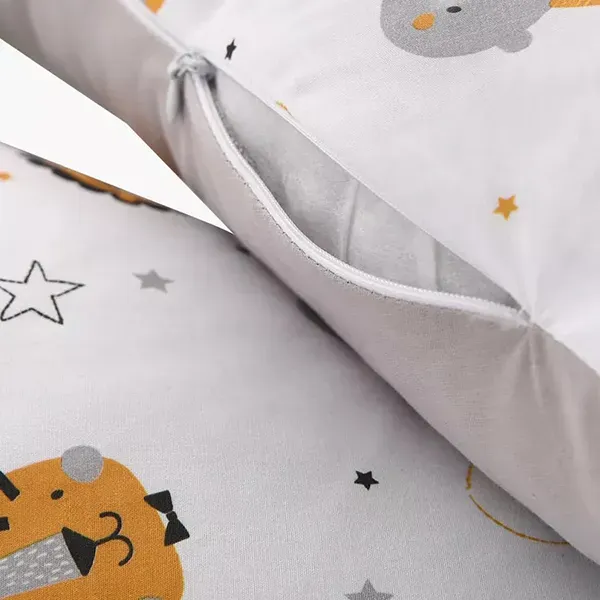 Funna Circus Baby Bed Set - 7 Pcs - Grey product thumbnail 9